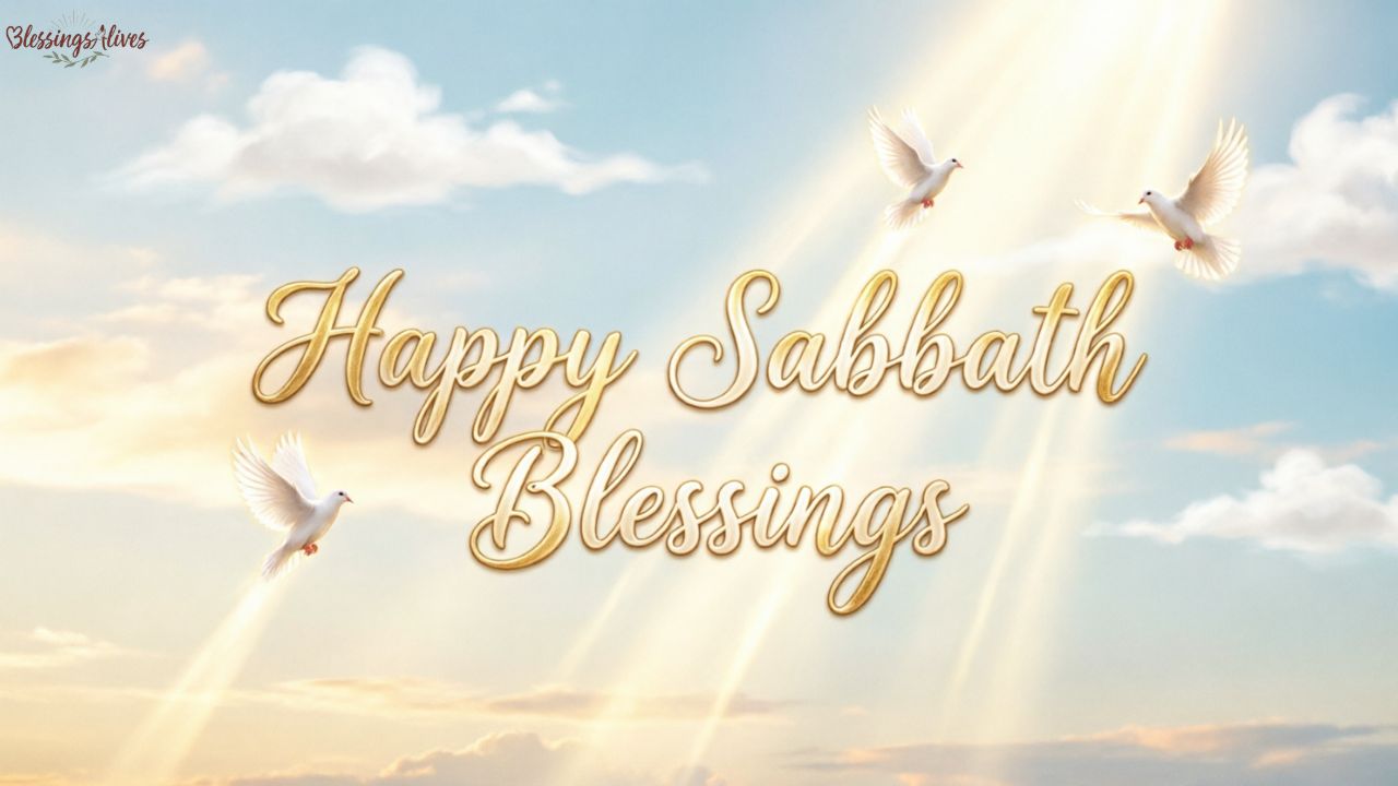 Happy Sabbath Blessings