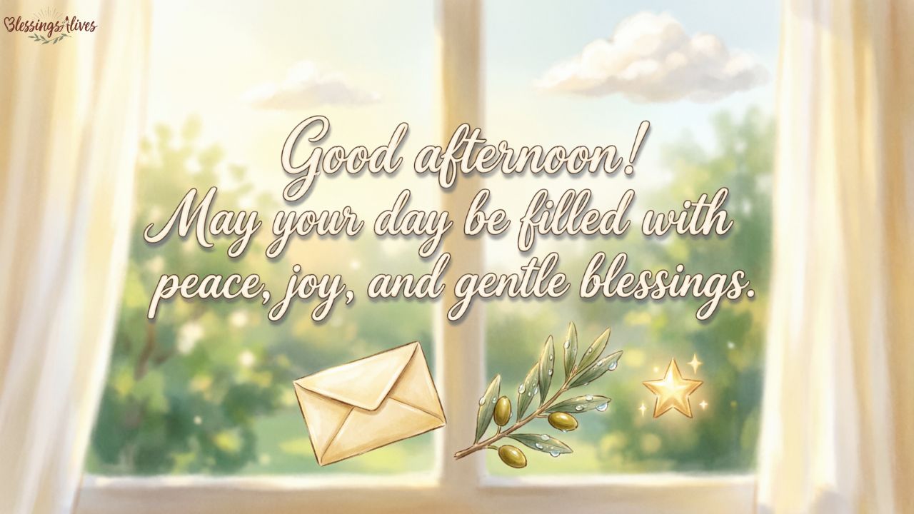 Beautiful Messages for Good Afternoon, Happy Friday