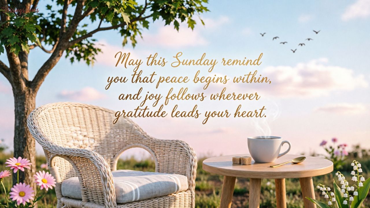 Best Blessings for a Peaceful Sunday Midday