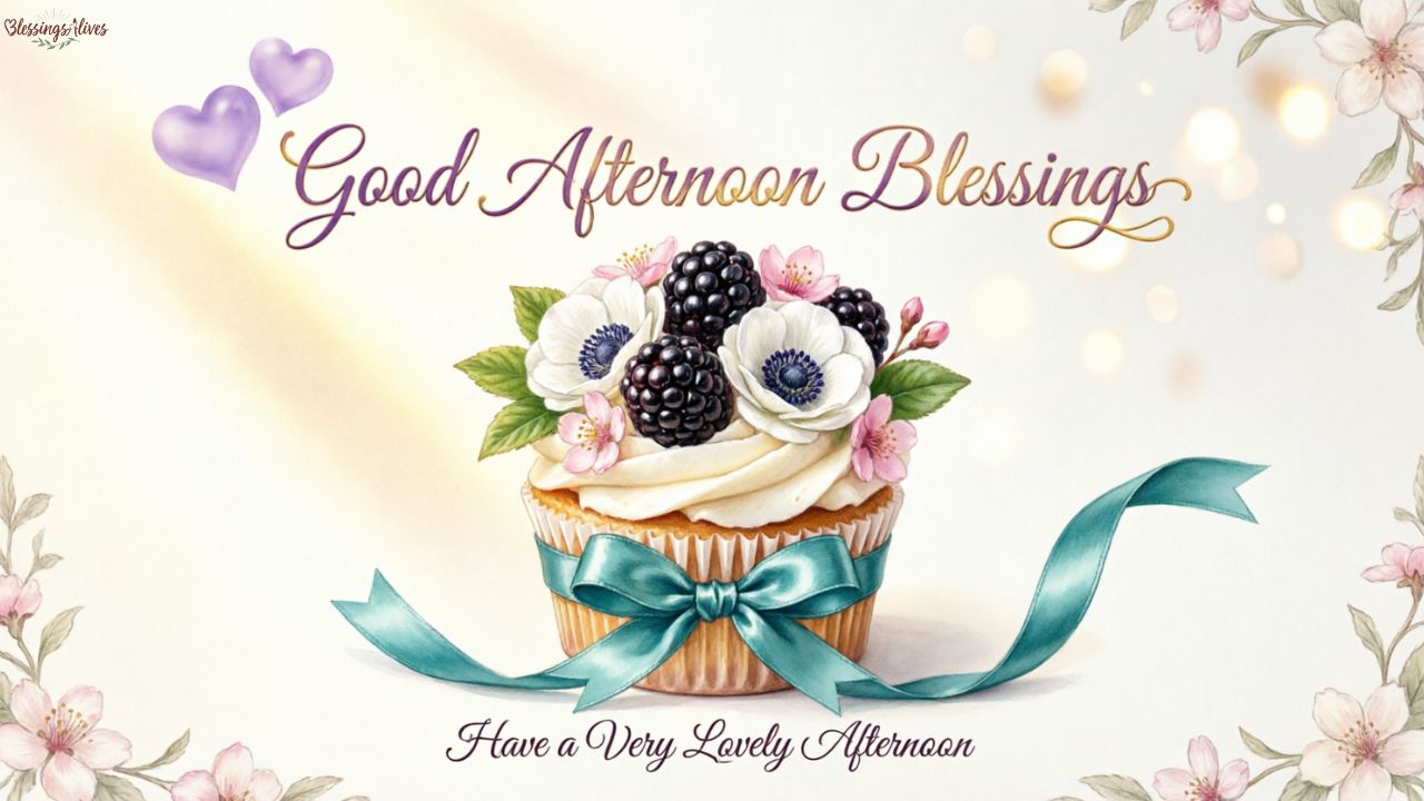 Good Afternoon Blessings