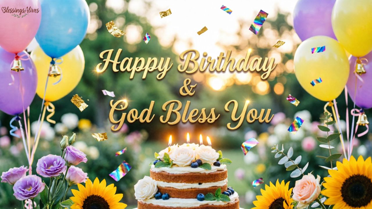 Happy Birthday & God Bless You