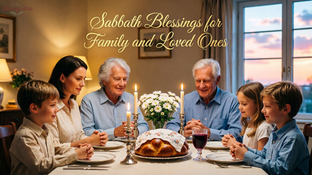 Sabbath Blessings for Family and Loved Ones