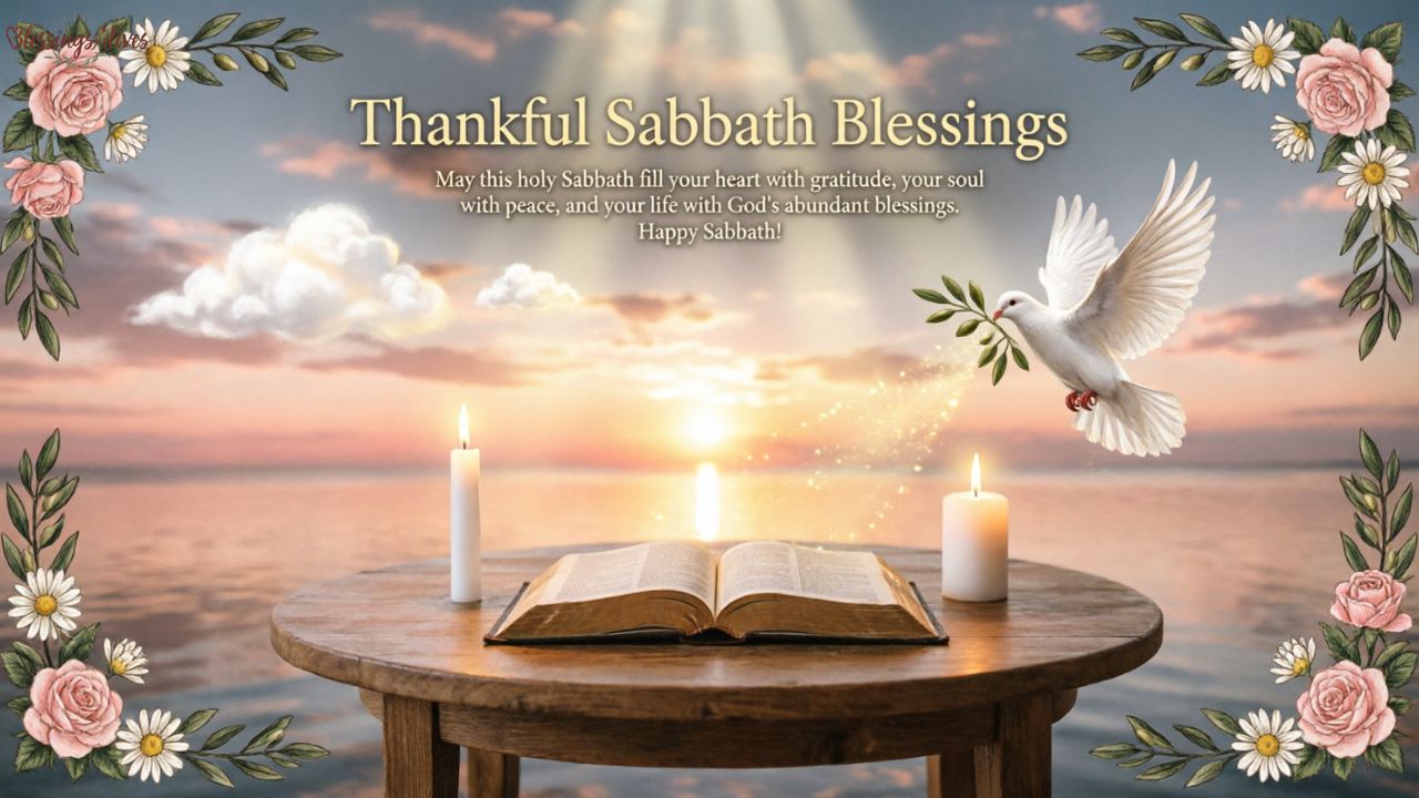 Thankful Sabbath Blessings