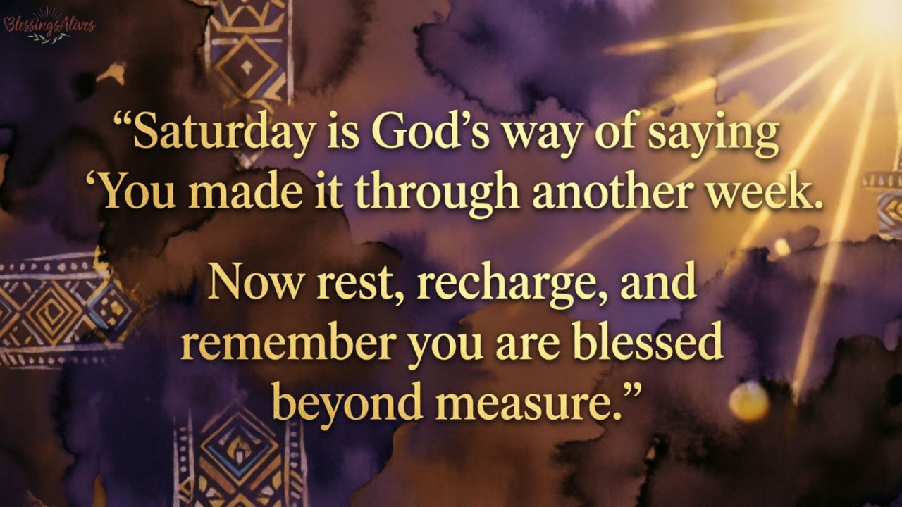 African American Saturday Quotes and Captions