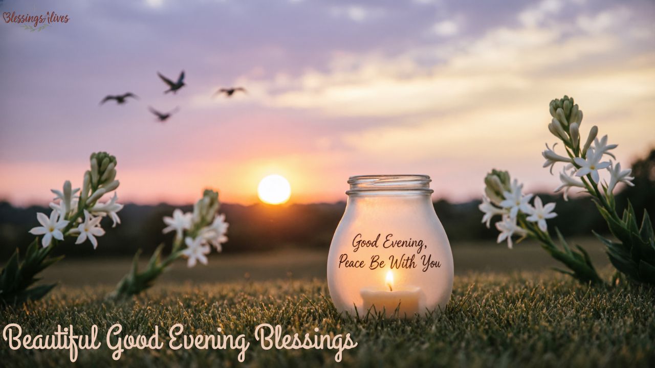 Beautiful Good Evening Blessings