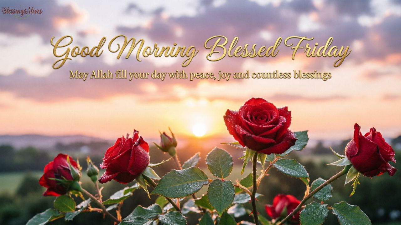 Beautiful Good Morning Friday Blessings Images to Share