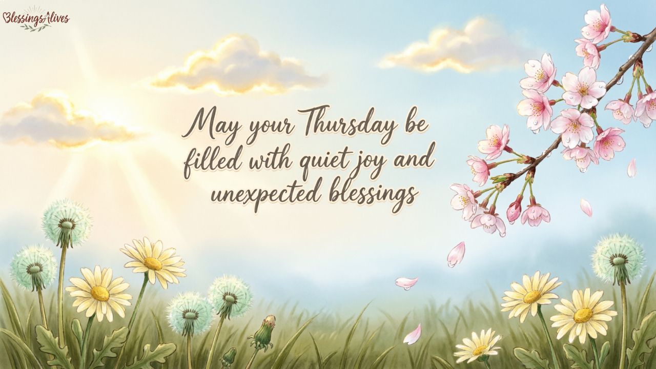 Cute Thursday Morning Blessings