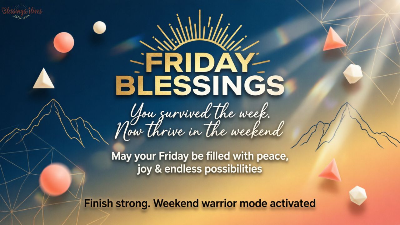 Friday Blessings Quotes