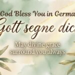 God Bless You in German