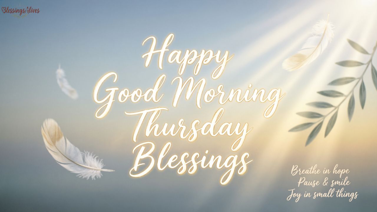 Happy Good Morning Thursday Blessings