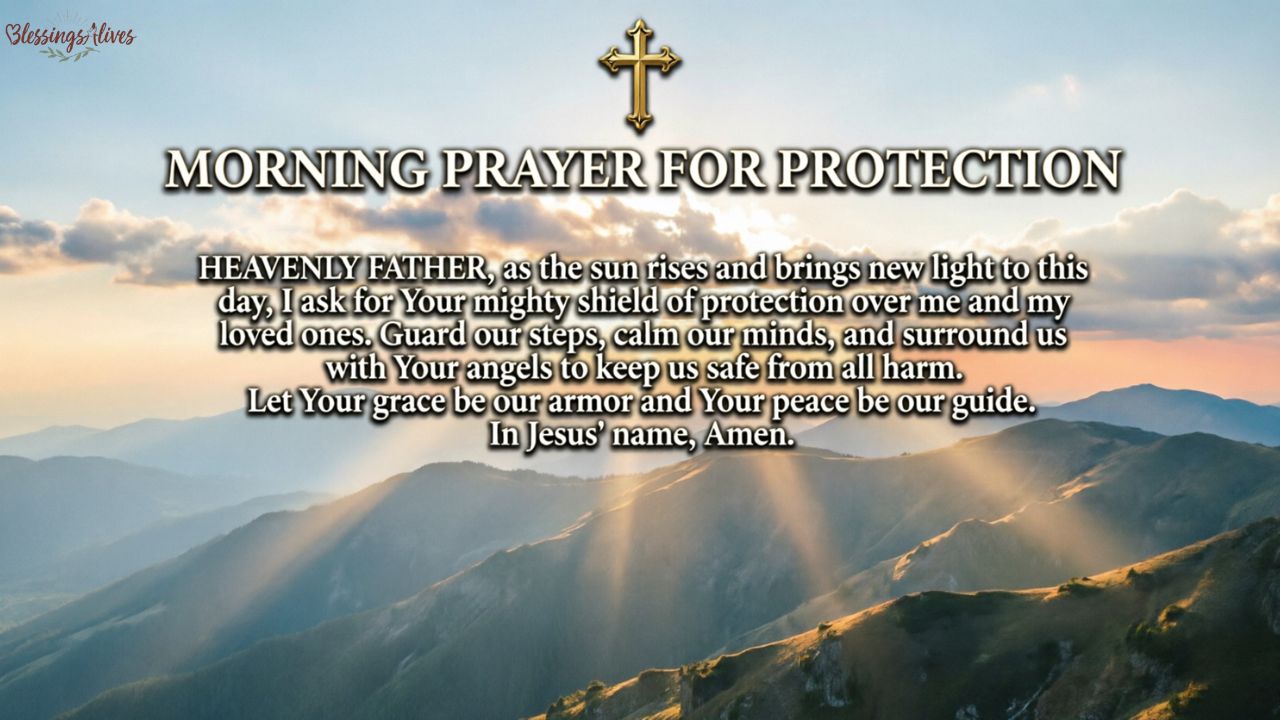 Powerful Morning Prayer Protection
