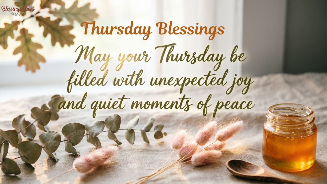 Thursday Blessings