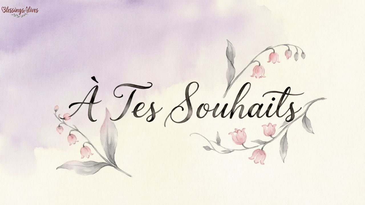 What Does "À Tes Souhaits" Mean