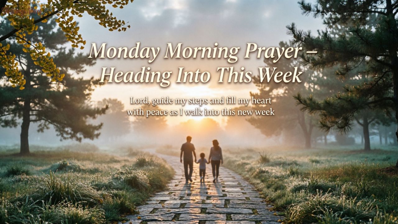 Monday Morning Prayers for a Peaceful Week